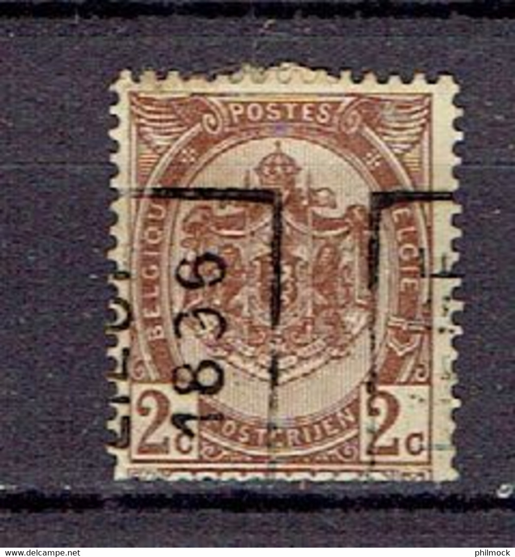 Préo - Voorafgestempelde Zegels 76A - Liège 1896 Timbre 55 - Roller Precancels 1894-99