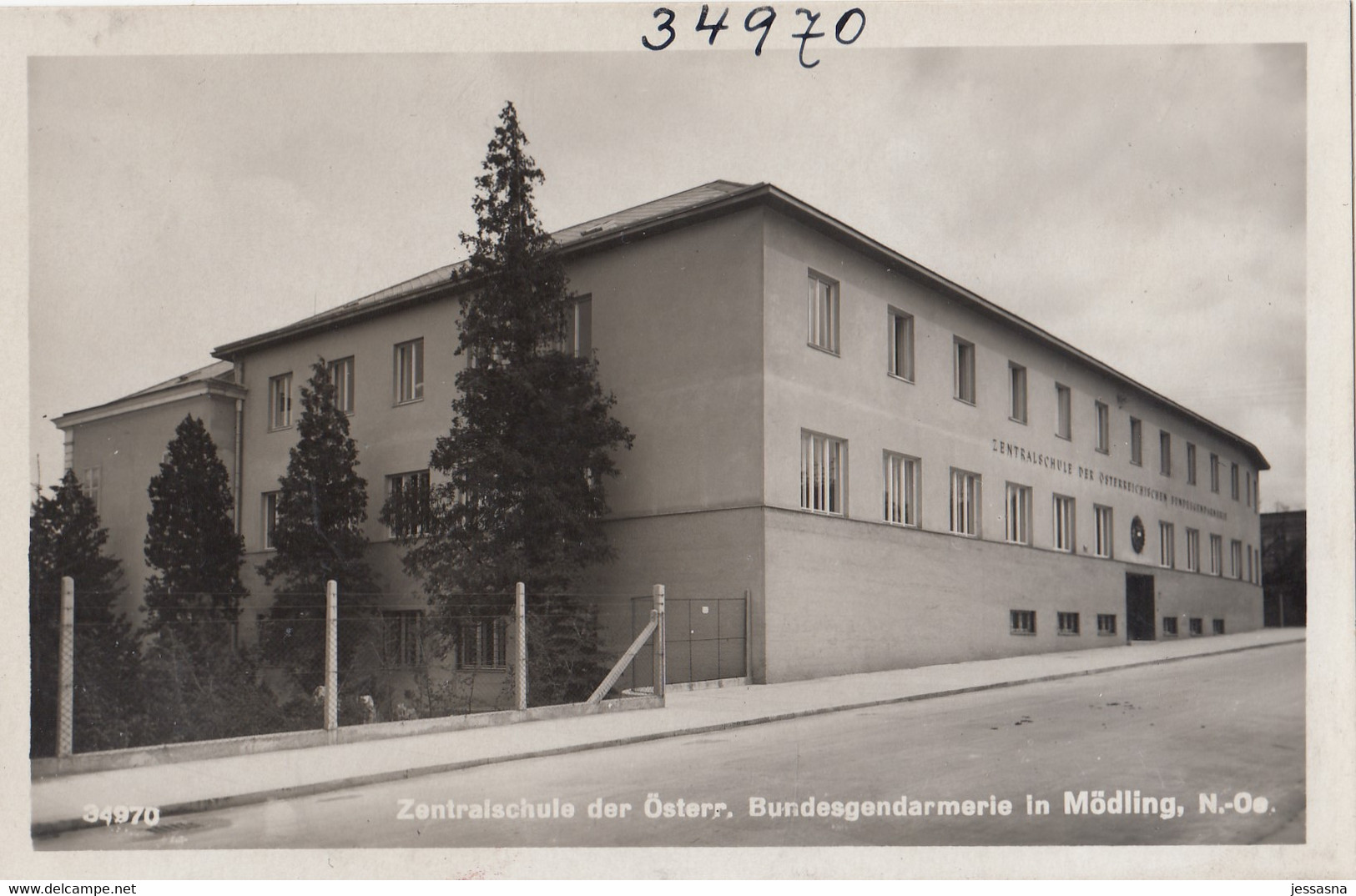 AK - NÖ - Mödling - Zentralschule D. Österr. Bundesgendarmerie - 1937 - Mödling