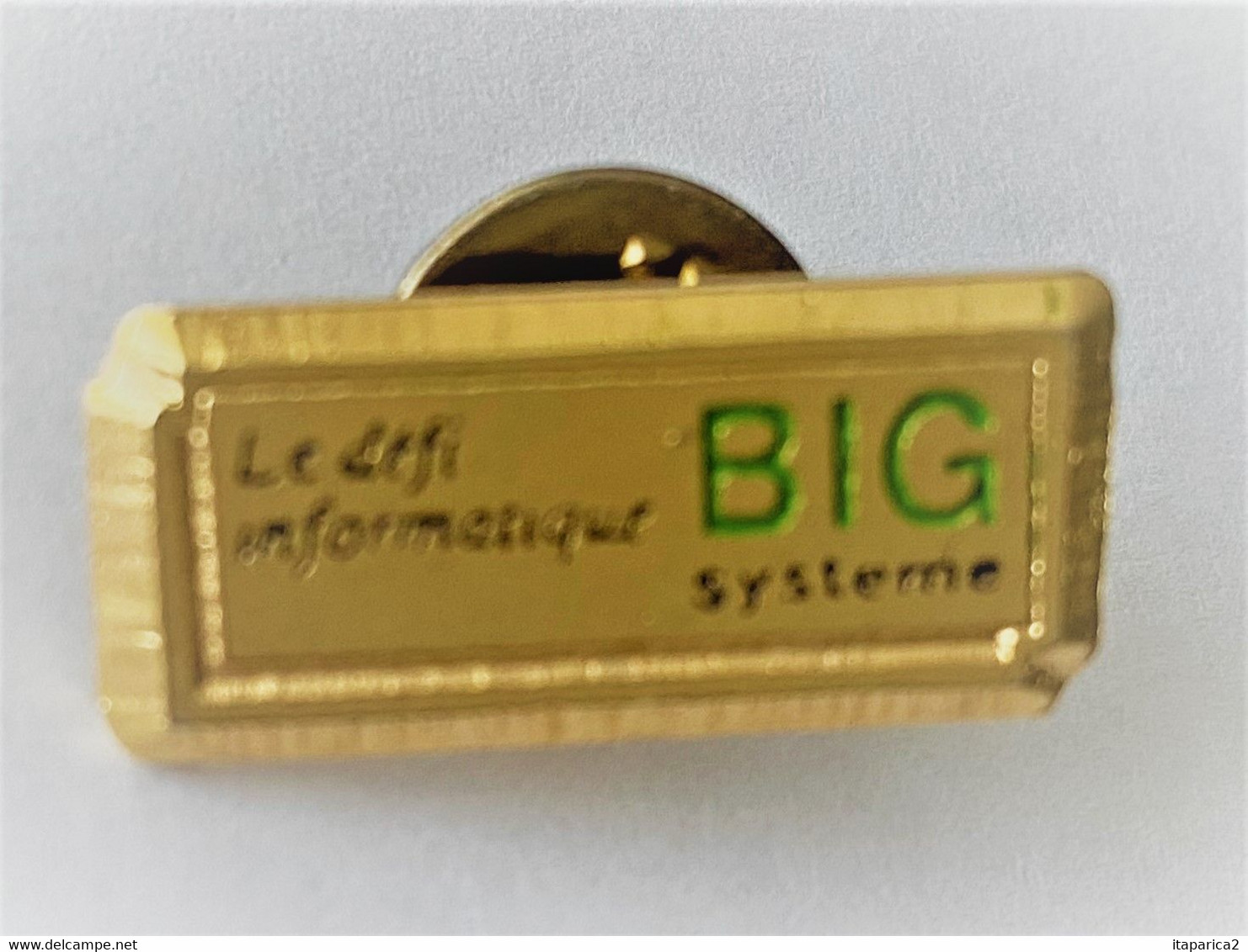 PINS BIG SYSTEME LE DEFI INFORMATIQUE /  33NAT - Informatique