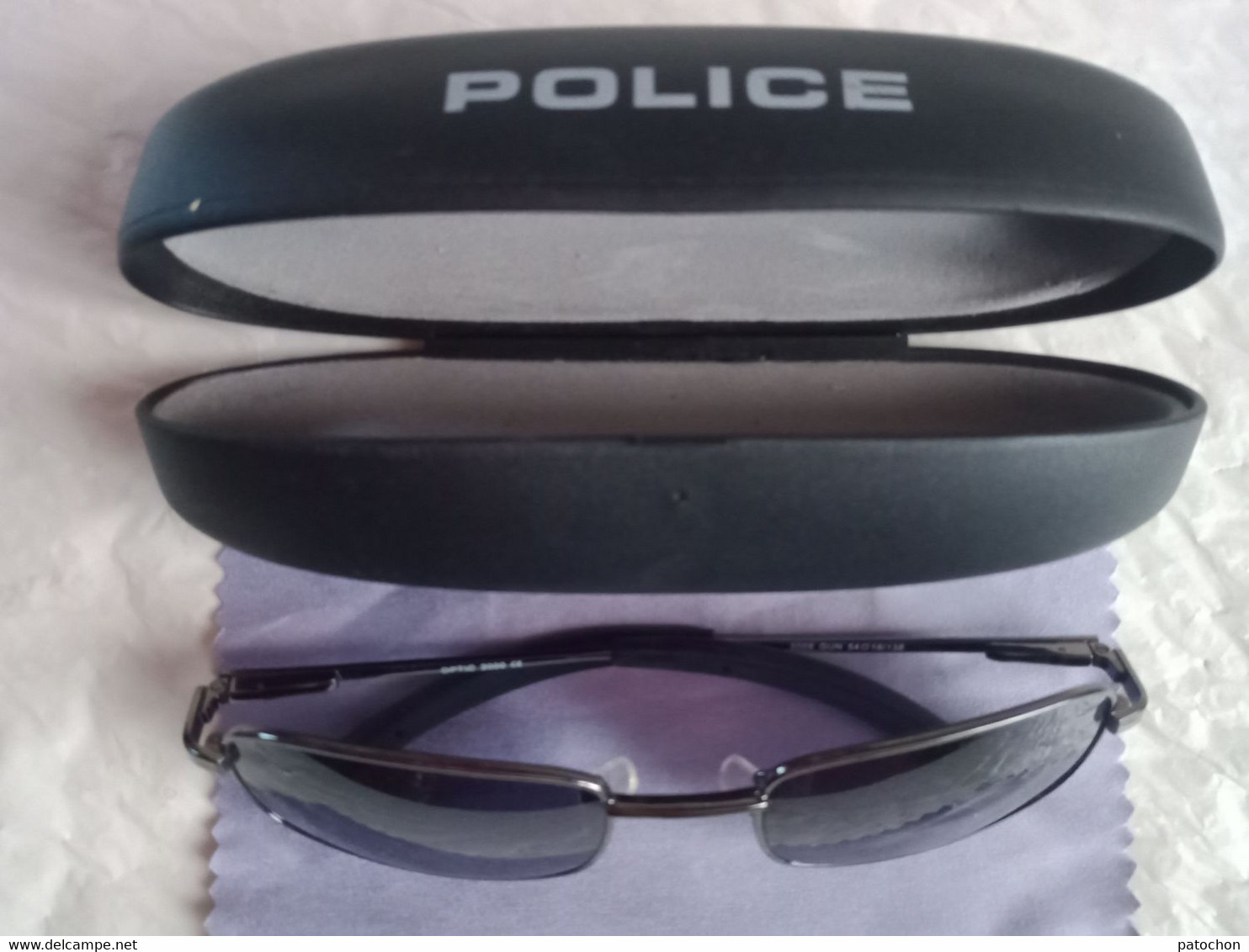 Paire Lunette Police OPTIC 2000 CE 5008 GUN 54 / 19 / 138 Sans Rayure ComNeuve.! - Lunettes De Soleil