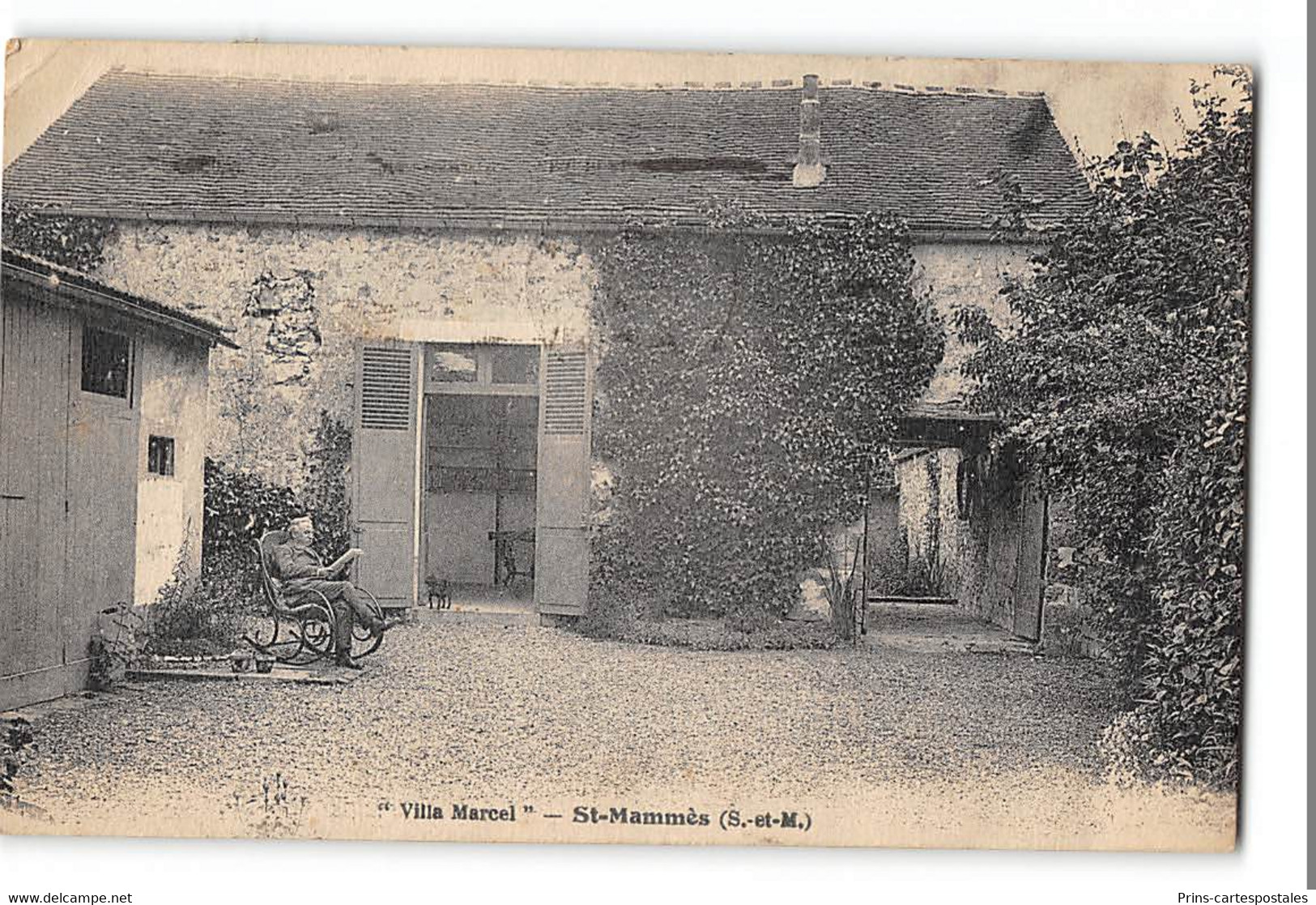 CPA 77 St Mammes Villa Marcel - Saint Mammes