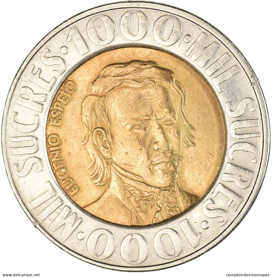 Monnaie, Équateur, 1000 Sucres, 1996 - Ecuador