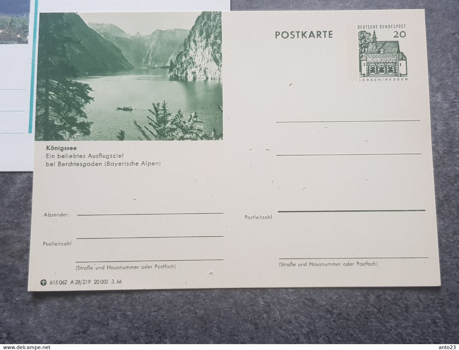 Germany,1959  Lernt Deutschland Kennen! / Entier Postal / Ganzache / LOT DE 3 - Postkarten - Ungebraucht