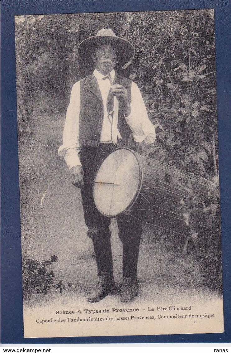 CPA [83] Var > Les Arcs Type De Provence Le Père Clinchard Tambourinaire Non Circulé - Les Arcs