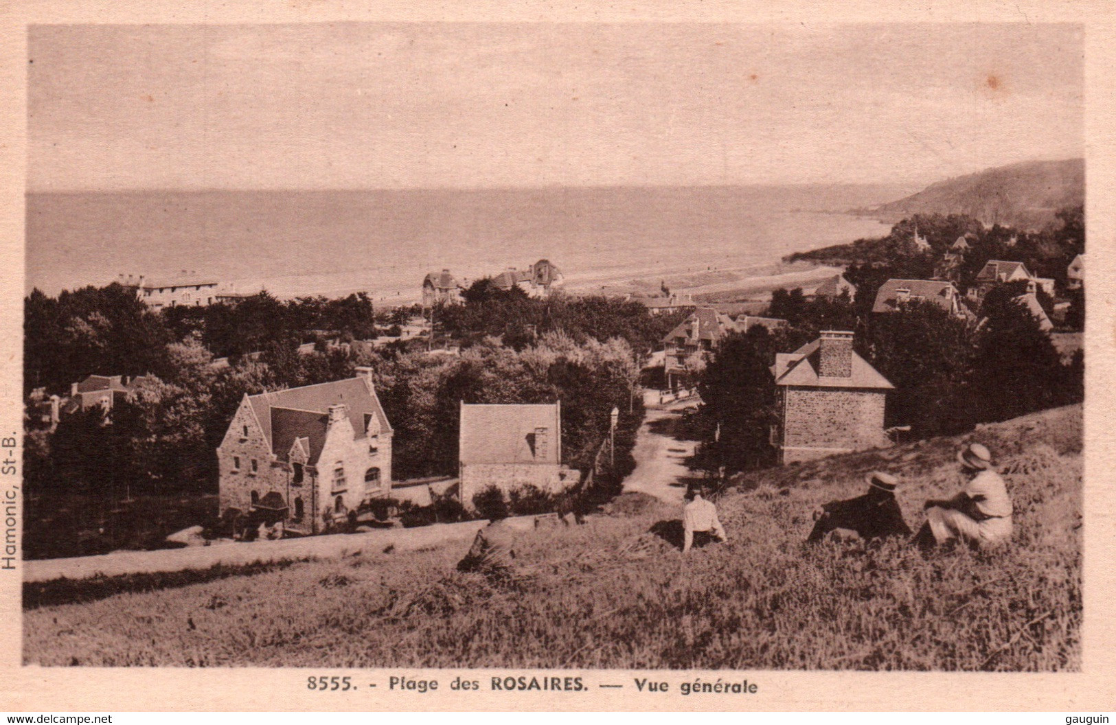 CPA - PLÉRIN - Plage Des ROSAIRES - Vue Gale - Edition Hamonic - Plérin / Saint-Laurent-de-la-Mer