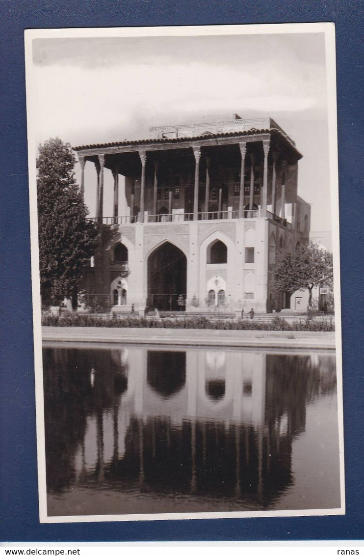 CPA Perse Iran Carte Photo Voir Le Dos Ispahan - Iran