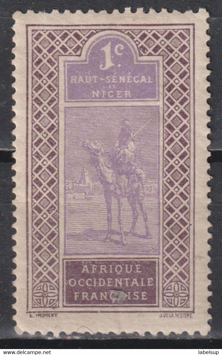 Timbre Neuf* De Haut Sénégal Et Niger De  1914 N° 18 MH - Nuevos