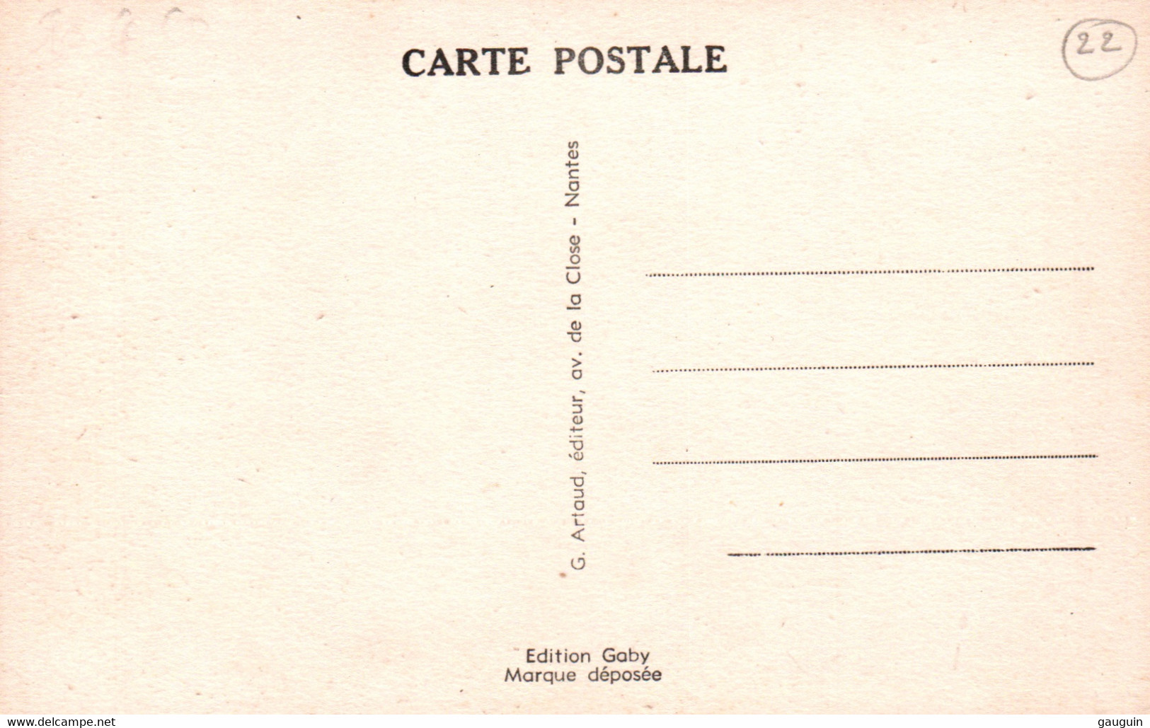 CPA - PLÉRIN - Village Des ROSAIRES - Vue Gale Des Villas - Edition G.Artaud - Plérin / Saint-Laurent-de-la-Mer