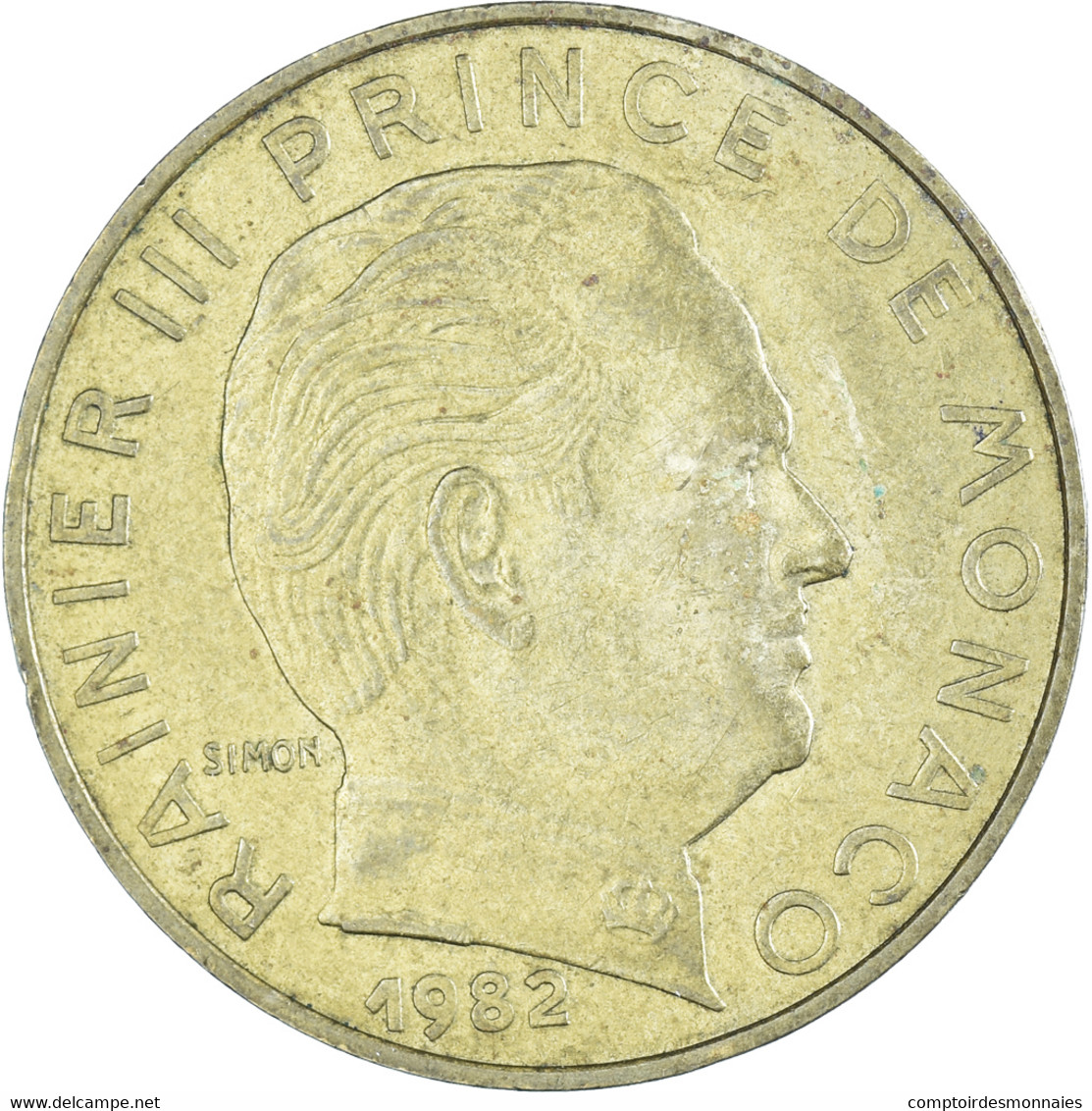 Monnaie, Monaco, 20 Centimes, 1982 - 1960-2001 Nouveaux Francs