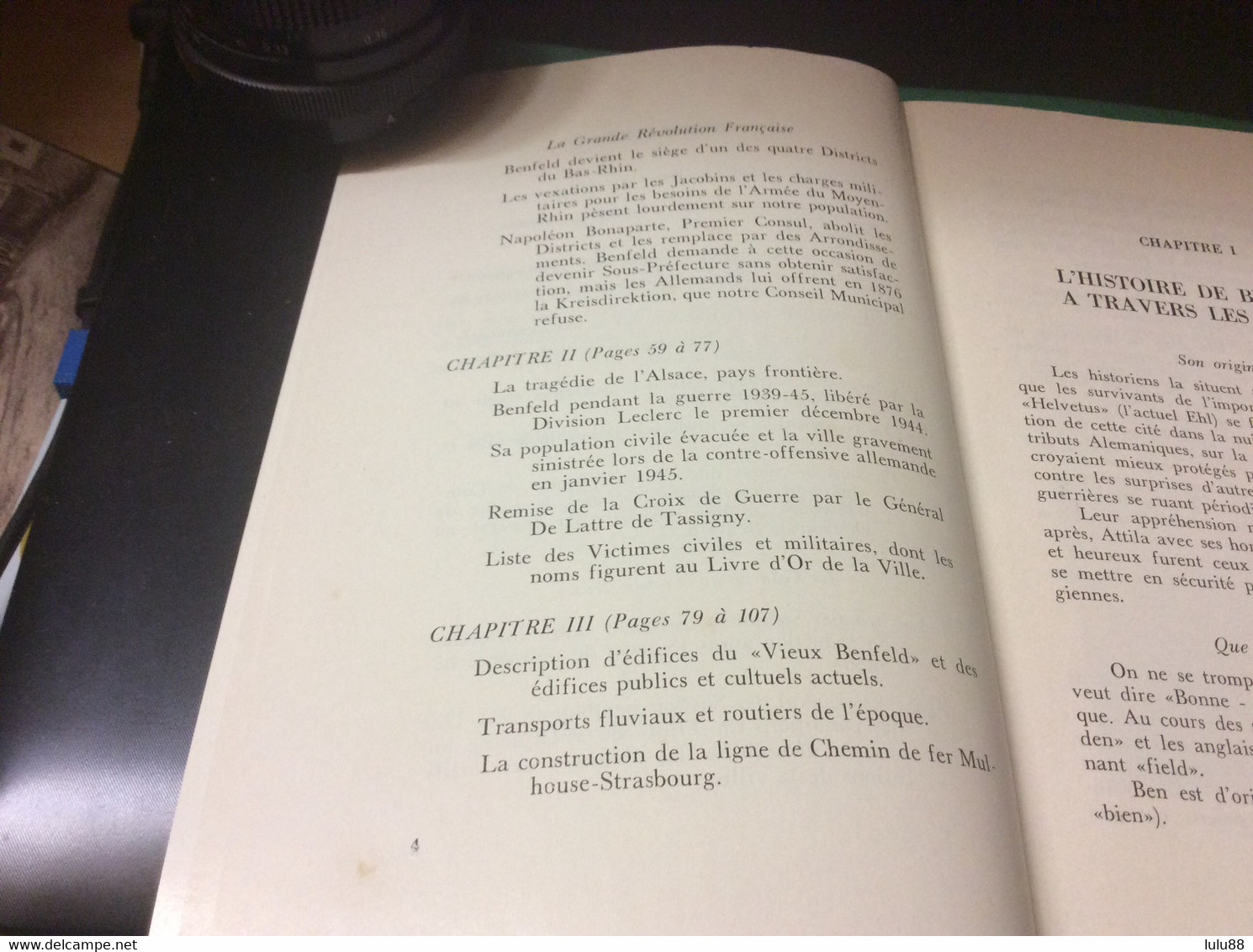 ⭕️ BENFELD A Travers L’histoire De Andlauer Pierre106 Pages Année 1968. Alsatia - Benfeld