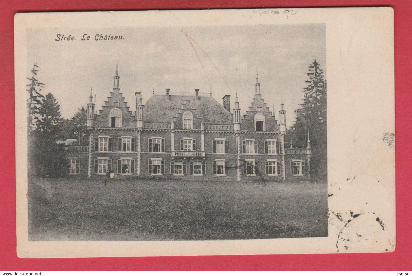 Strée-lez-Huy - Le Château -1908 ( Voir Verso ) - Modave