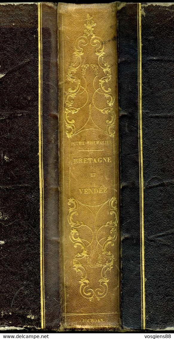 Livre Bretagne Et Vendée  Pitre Chevalier 1850 ~ - 1801-1900