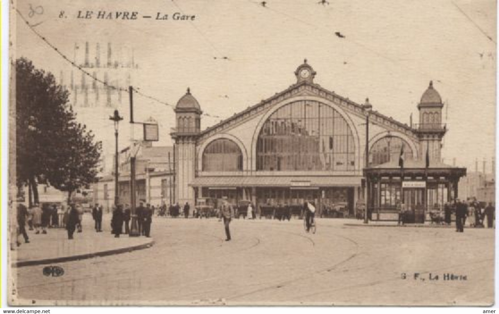 Le Havre - 8 *** La Gare *** [ V487 ] - Gare