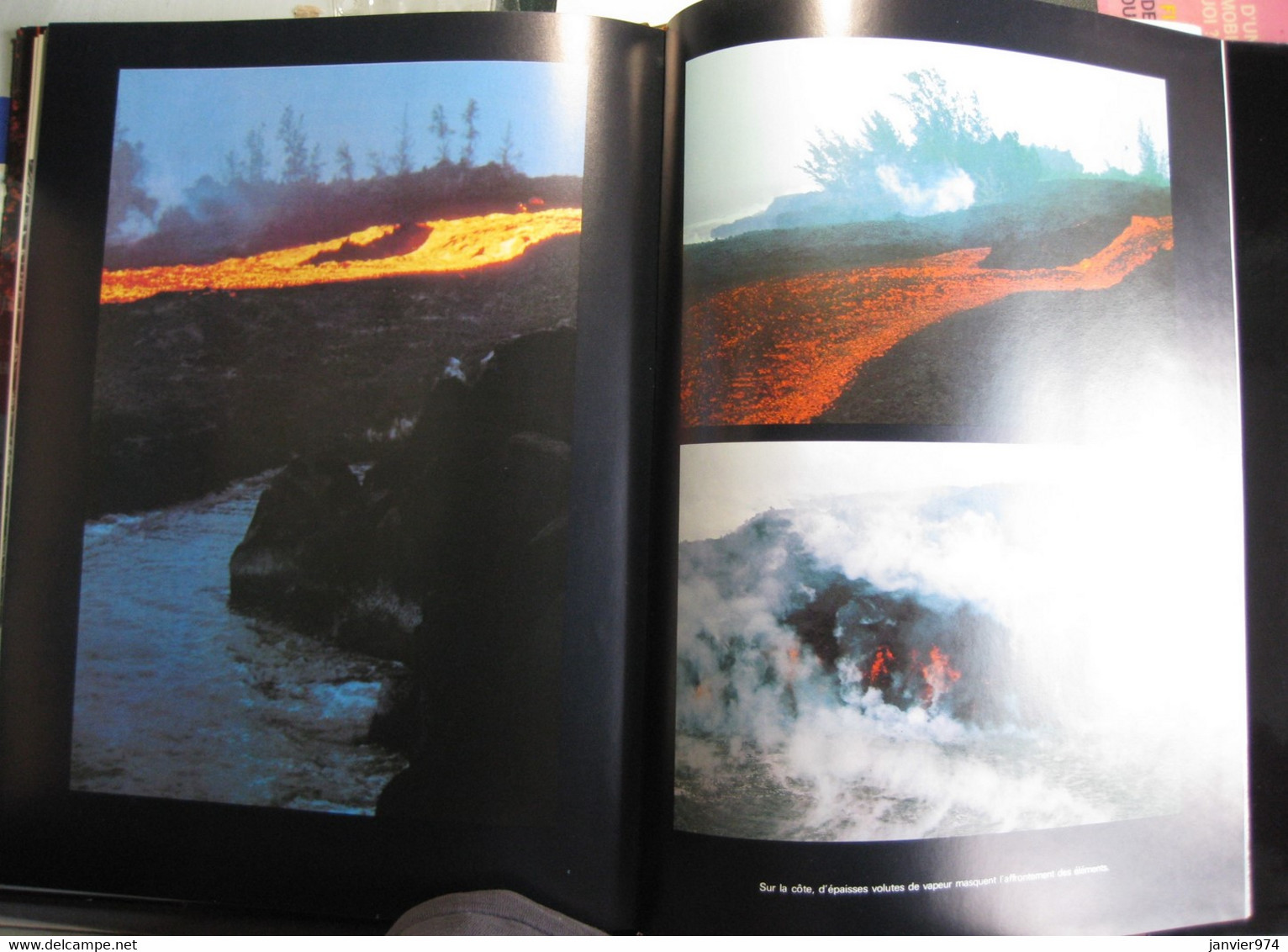 LA FOURNAISE Volcan Actif De L'Ile De La Réunion De ROLAND BENARD  1977, Dédicacé - Outre-Mer