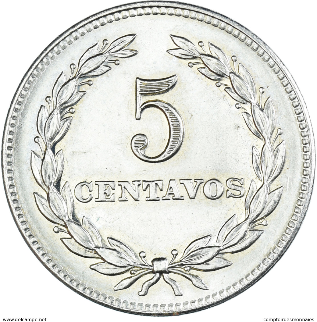 Monnaie, Salvador, 5 Centavos, 1977 - Salvador