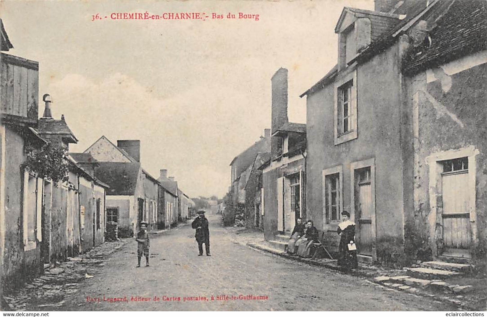 Chemiré En Charnie       72      Rue Du Bourg               ( Voir Scan ) - Other & Unclassified