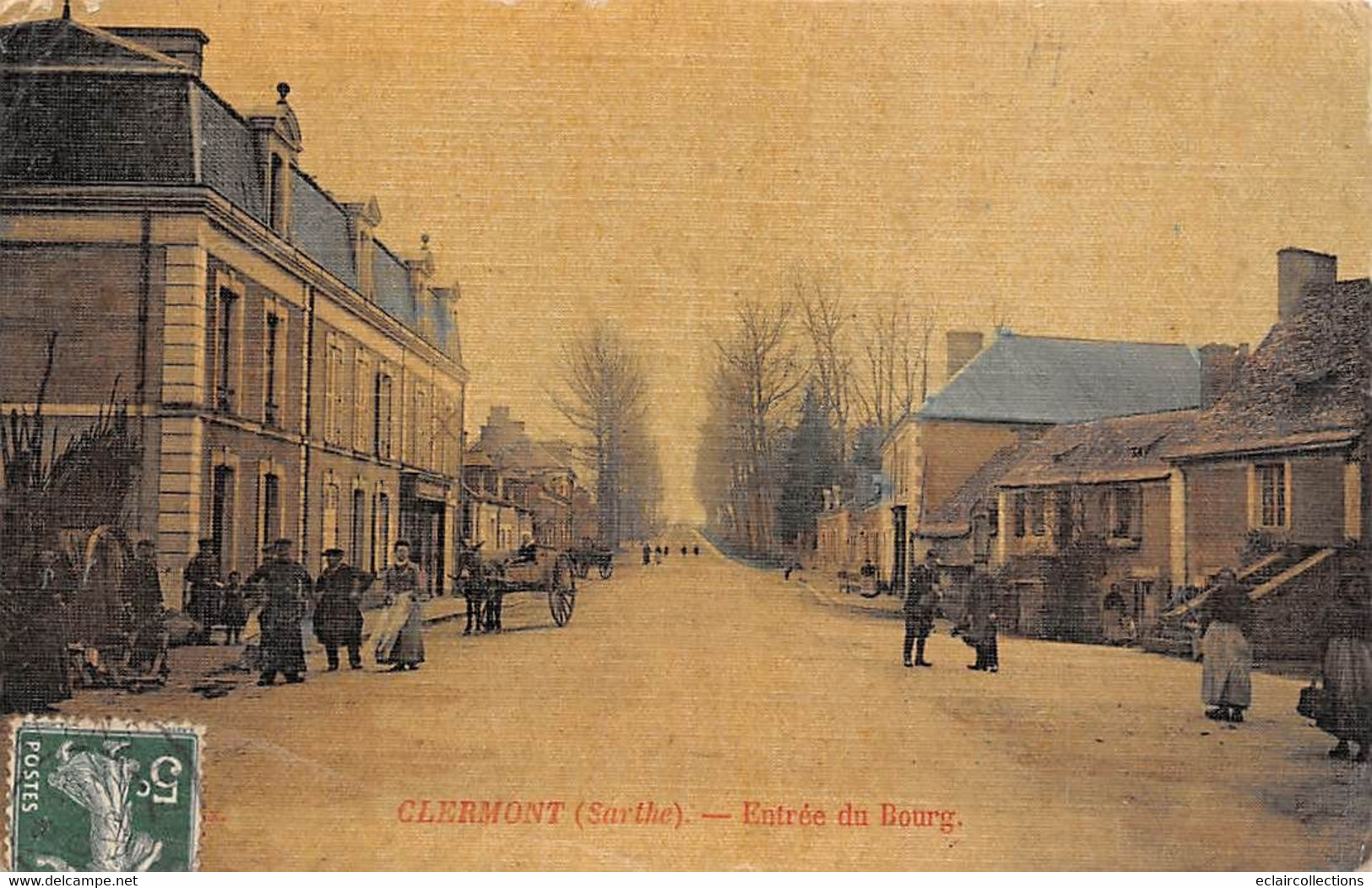Clermont Créans        72        Entrée Du Bourg                   ( Voir Scan ) - Otros & Sin Clasificación