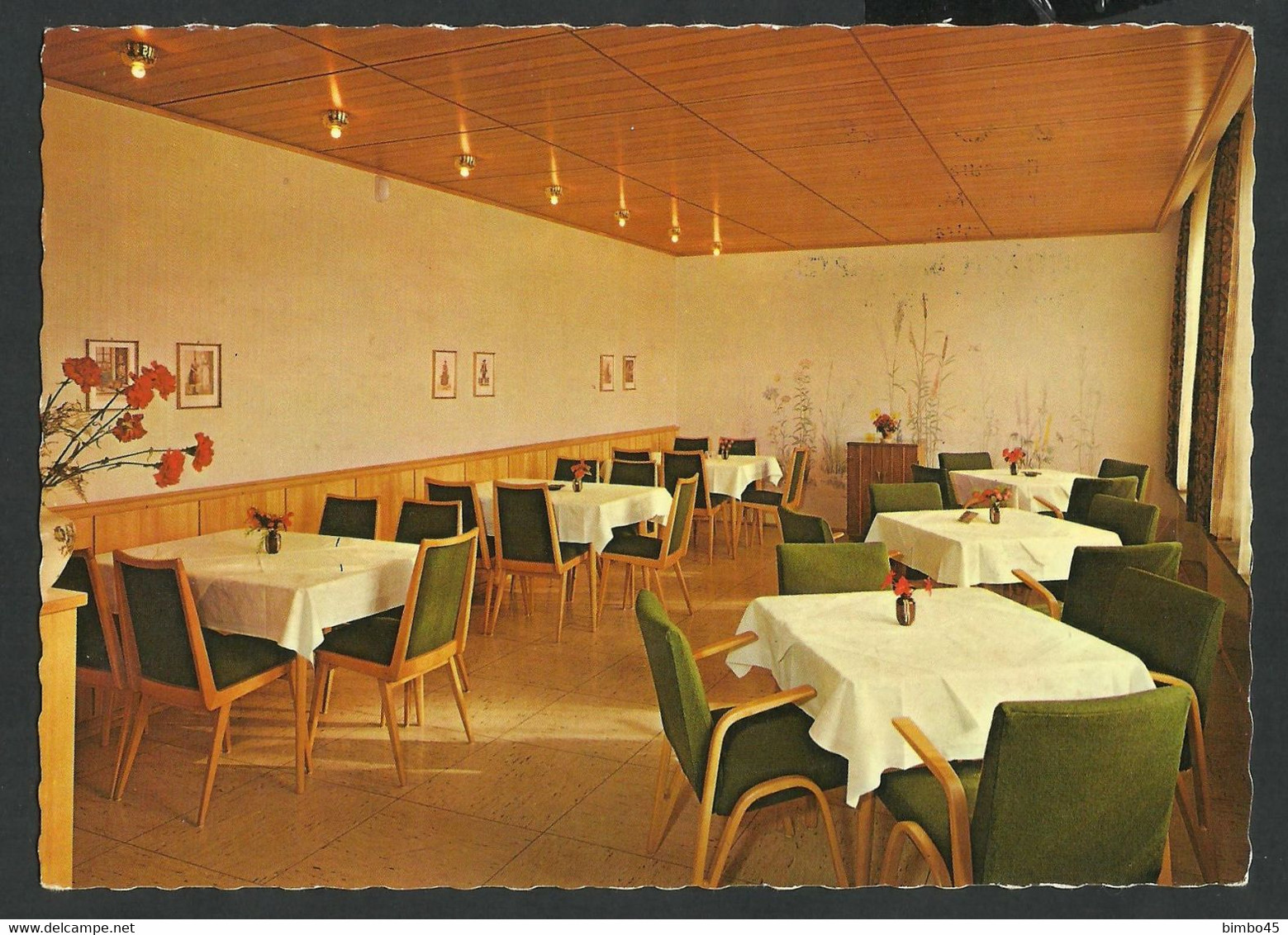 CP  Germany  -- Kempten  /  Allgäu  --  Hotel Haus Annelies  /  Cafe Restaurant Krone - Schwabach