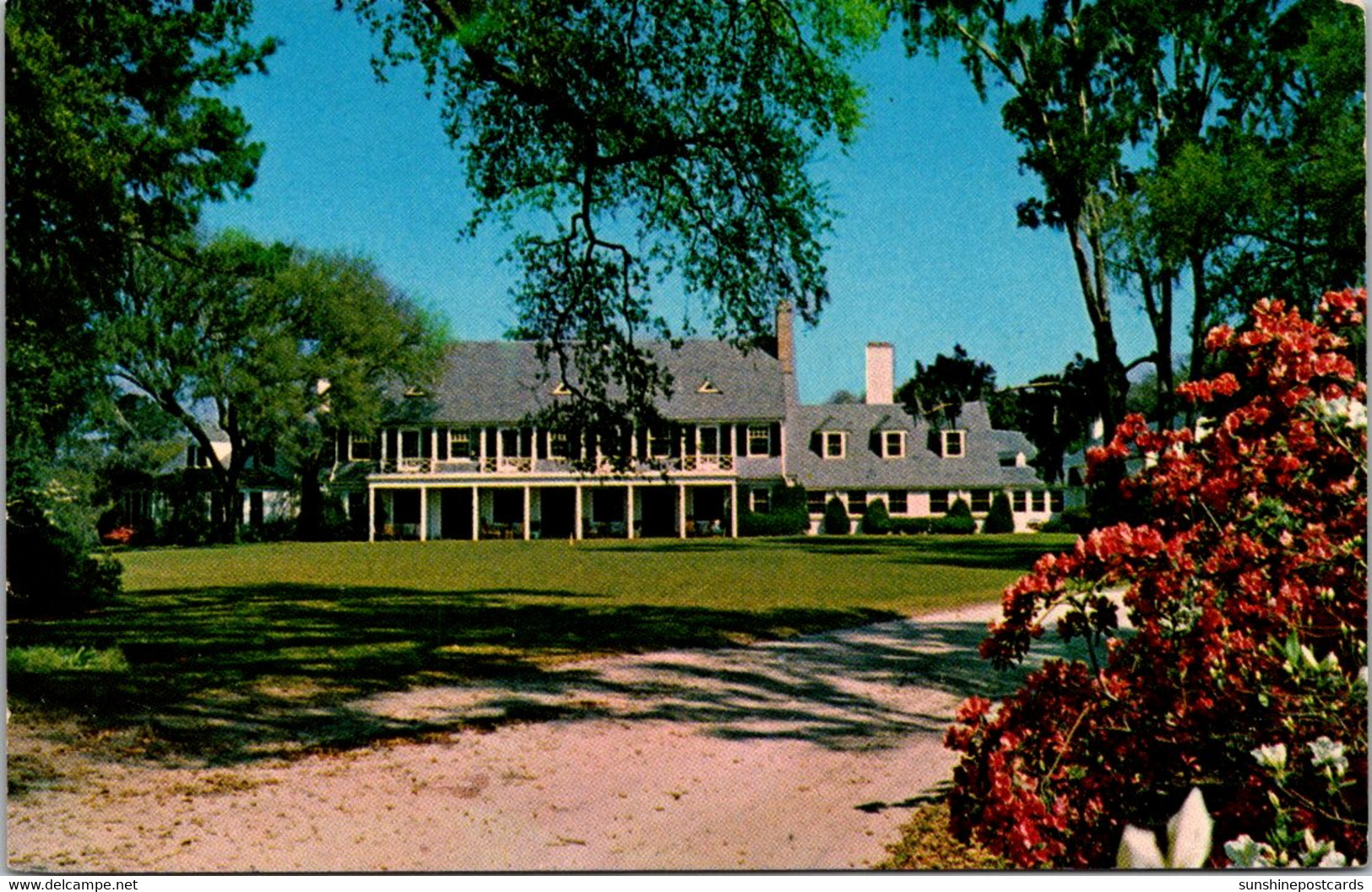 South Carolina Charleston Yeaman's Hall Club Rear View Of Club House - Charleston