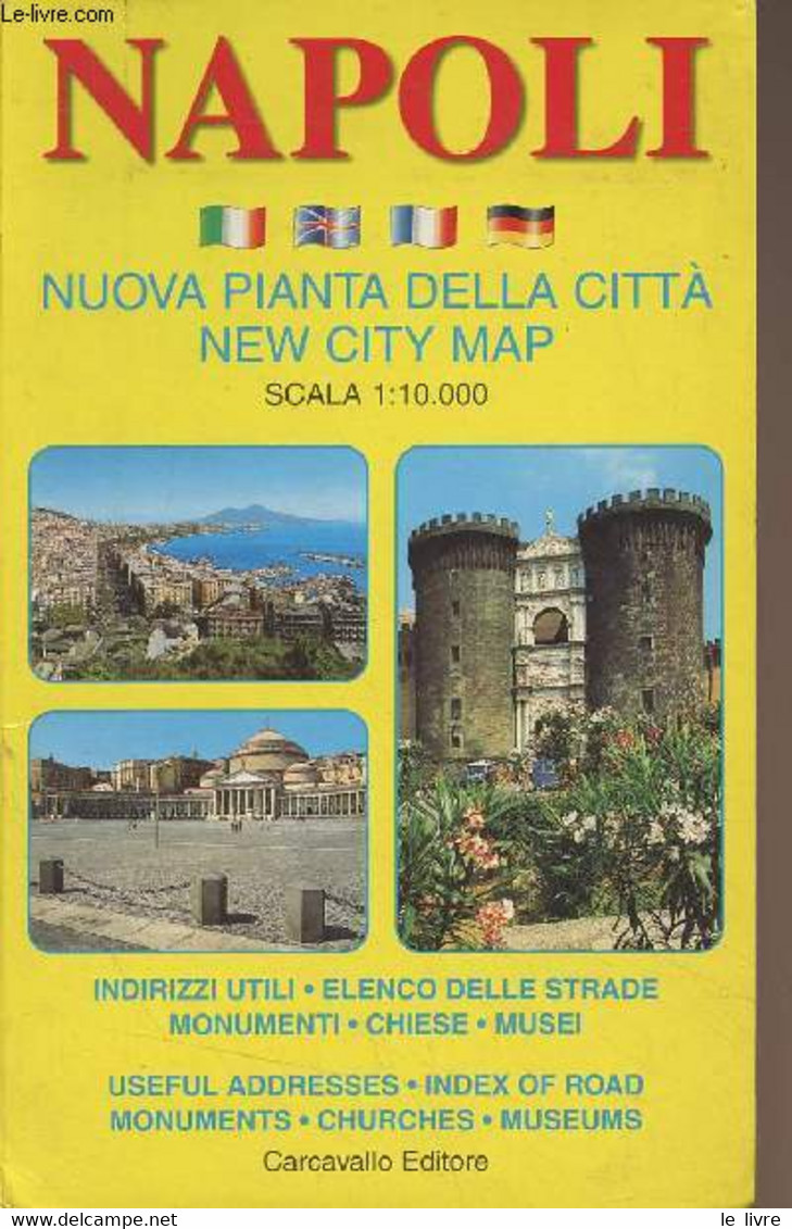 Napoli, Nuova Pianta Della Citta / Nouveau Plan De Ville (échelle 1 : 10.000) - Collectif - 0 - Kaarten & Atlas