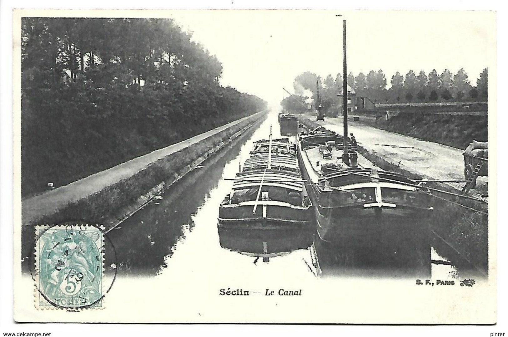 SECLIN - Le Canal - PENICHE - Seclin