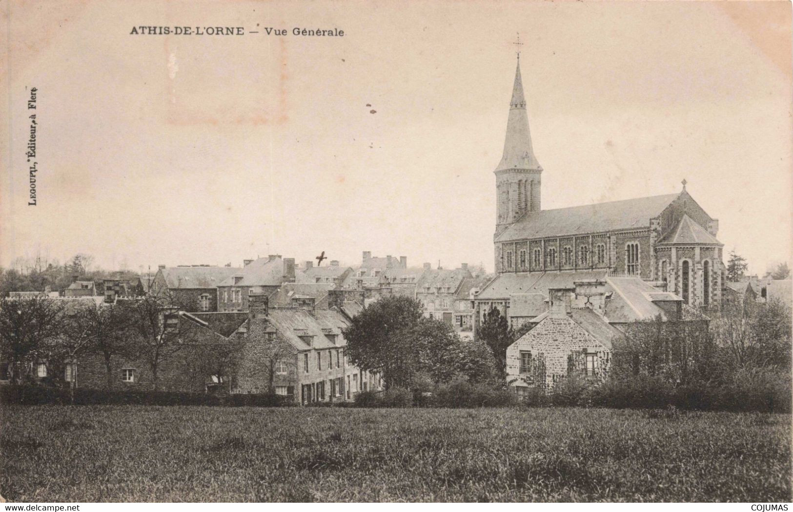 61 - ATHIS DE L ORNE - S05216 - Vue Générale - Eglise - L8 - Athis De L'Orne