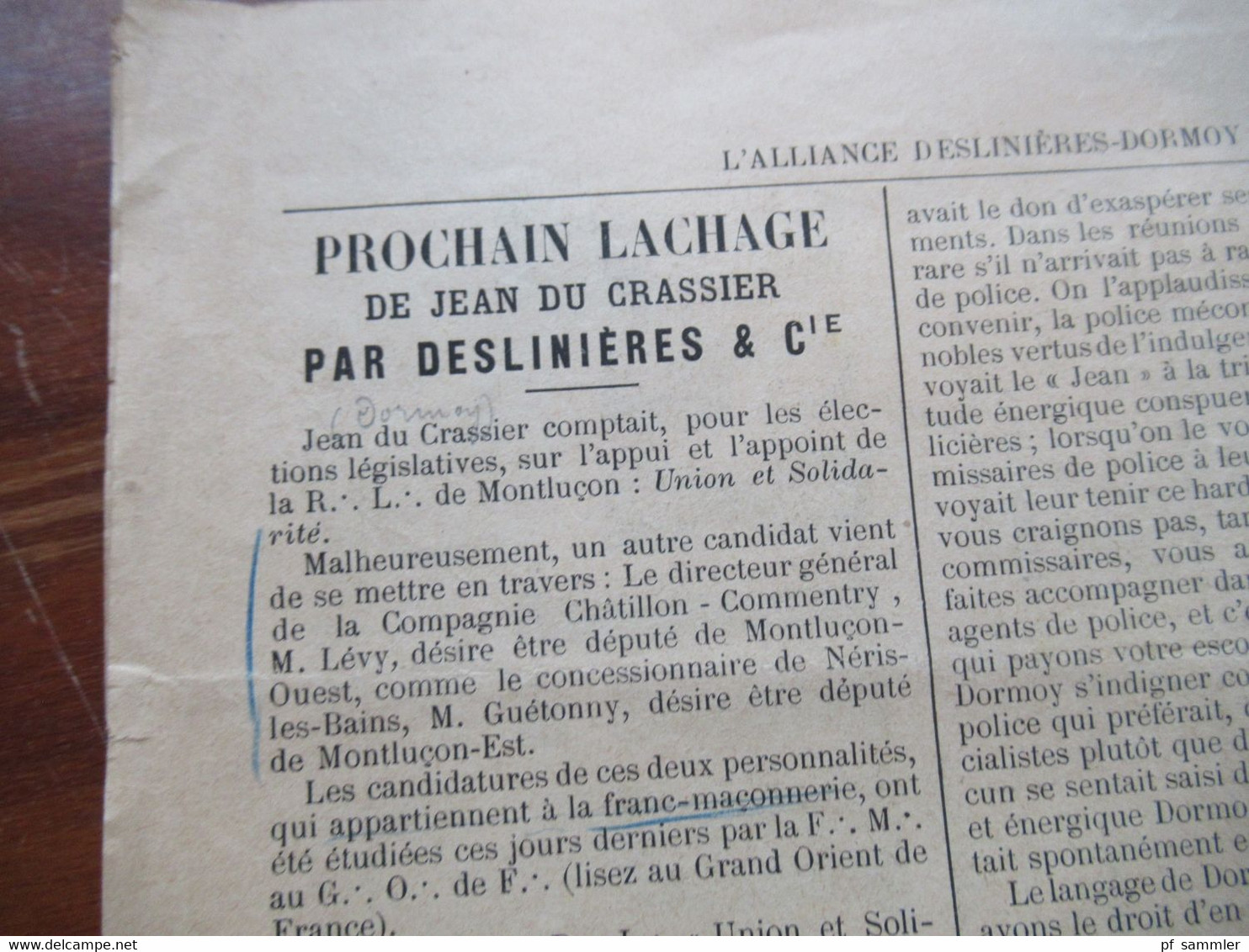 Frankreich 9.1.1885 Paris Zeitung Le Petit Journal 61 Rue Lafayette A Paris / L'Affaire D'Egypte