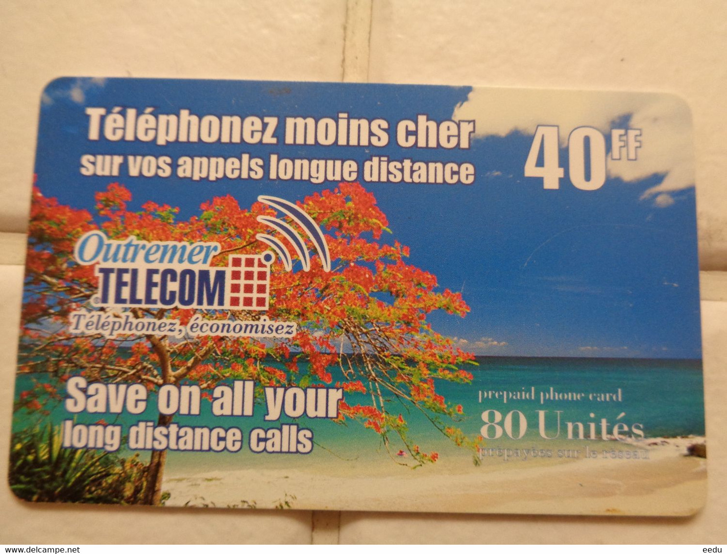 Antilles ( French ) Phonecard - Antilles (French)