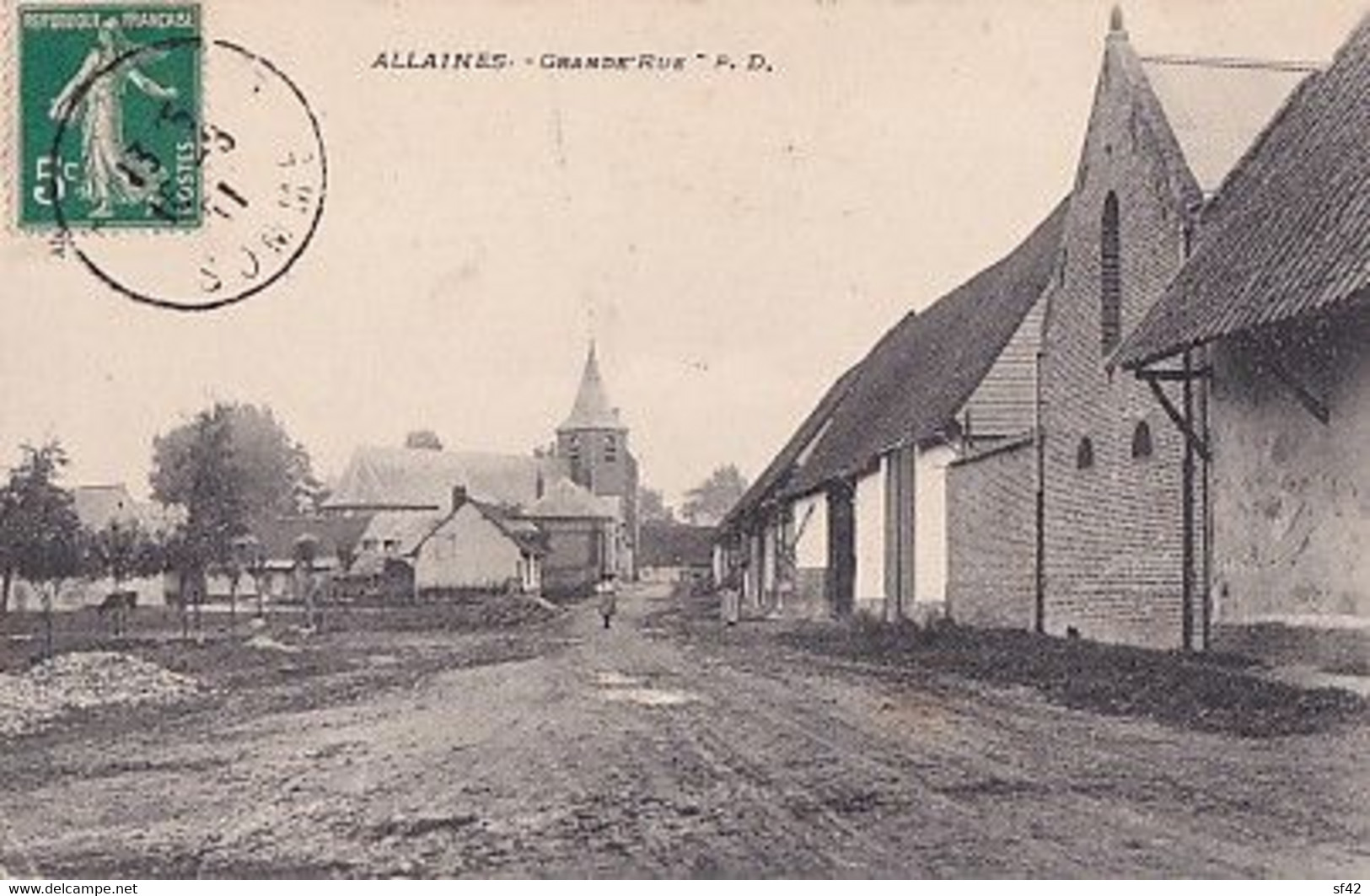 ALLAINES               GRANDE RUE - Allaines