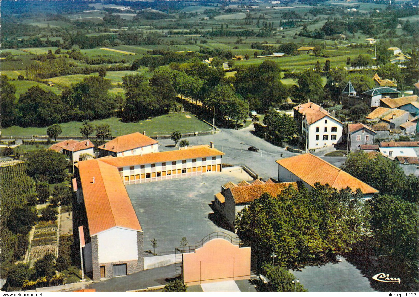 64 - Bidache - Vue Aérienne - Le Collège - Bidache