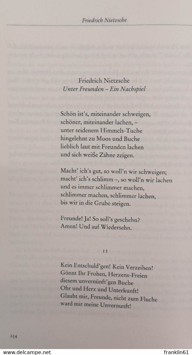 Zwei Freunde, Ein Verlag. Für Rudolf C. Bettschart Und Daniel Keel Zum 80. Geburtstag Am 10. Oktober 2010. - Biographien & Memoiren