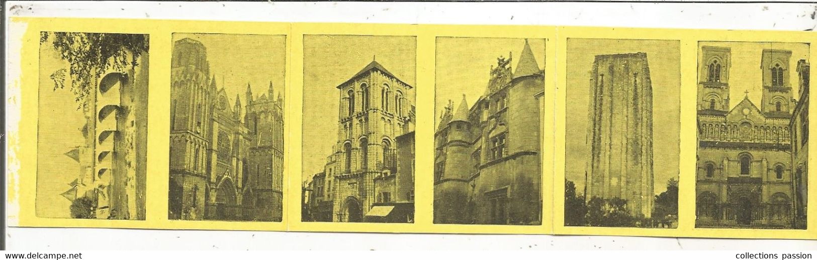 Calendrier Petit Format ,1957 ,  Photos D'églises, Pont, De Chatellerault,  2 Scans - Kleinformat : 1941-60