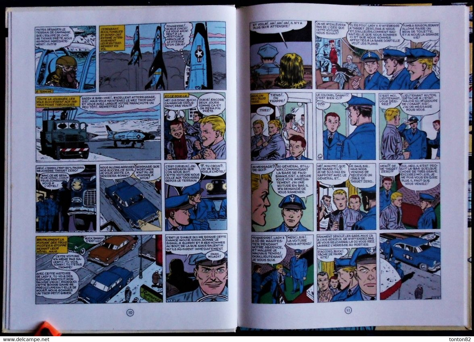 Bergèse / Hubinon - Les Aventures De Buck Danny - 17 - Buck Danny Contre Lady X - Éditions Dupuis - ( 1985 ) . - Buck Danny