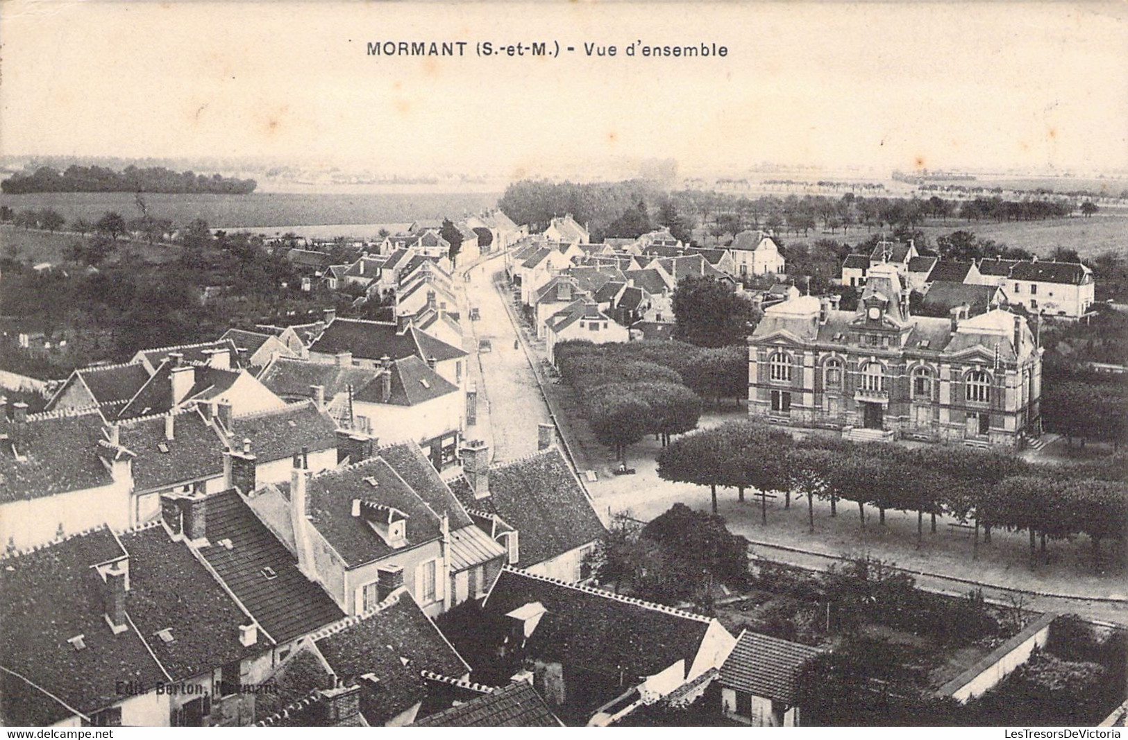 CPA - FRANCE - 77 - MORMANT - Vue D'ensemble - Mormant