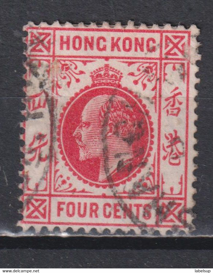 Timbre Oblitéré De Hong Kong De 1907 N°79 - Gebraucht