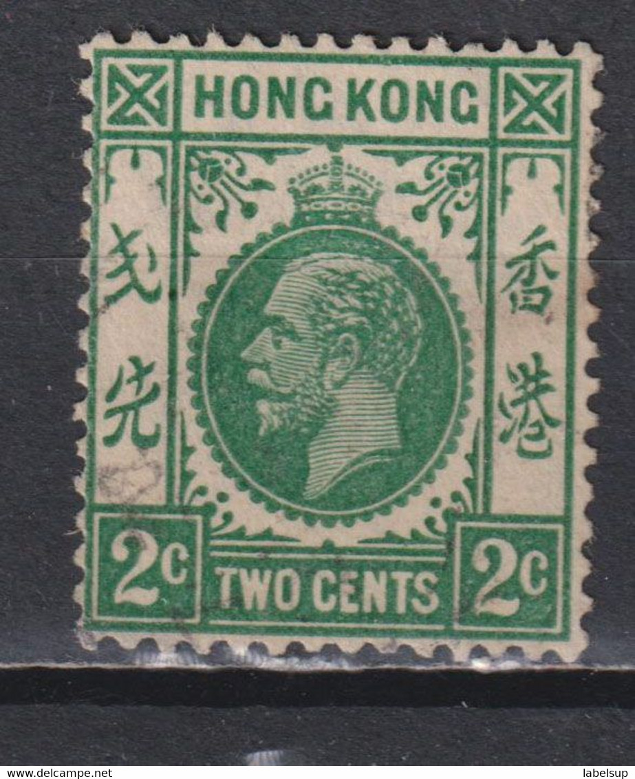 Timbre Oblitéré De Hong Kong De 1912 N°100 - Gebruikt