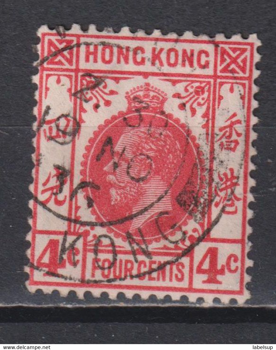 Timbre Oblitéré De Hong Kong De 1912 N°101 - Used Stamps