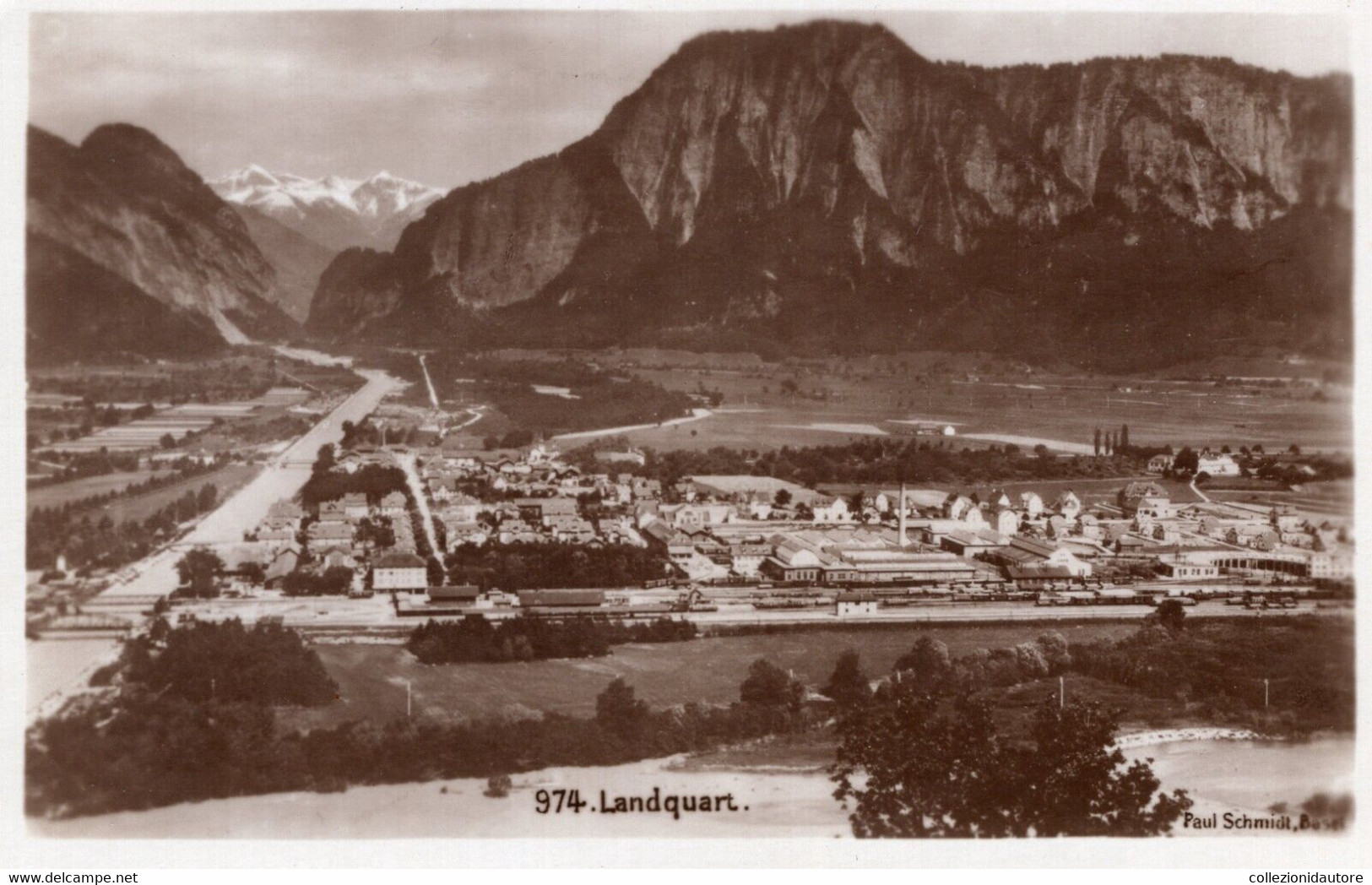 SWITZERLAND -  LANDQUART - CARTOLINA FP NUOVA - Landquart