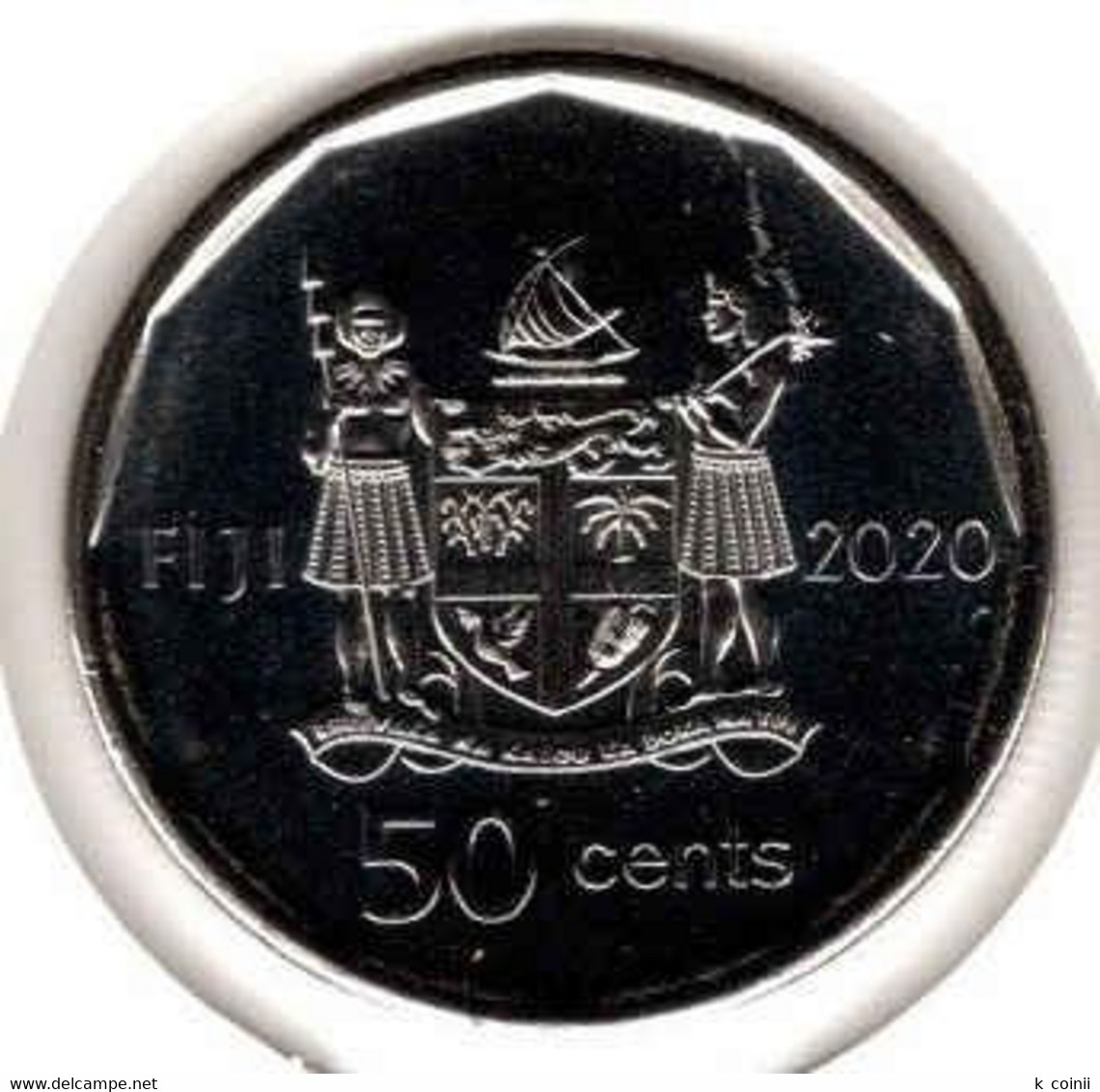 Fiji 50 Cents 2020 UNC - Fidschi