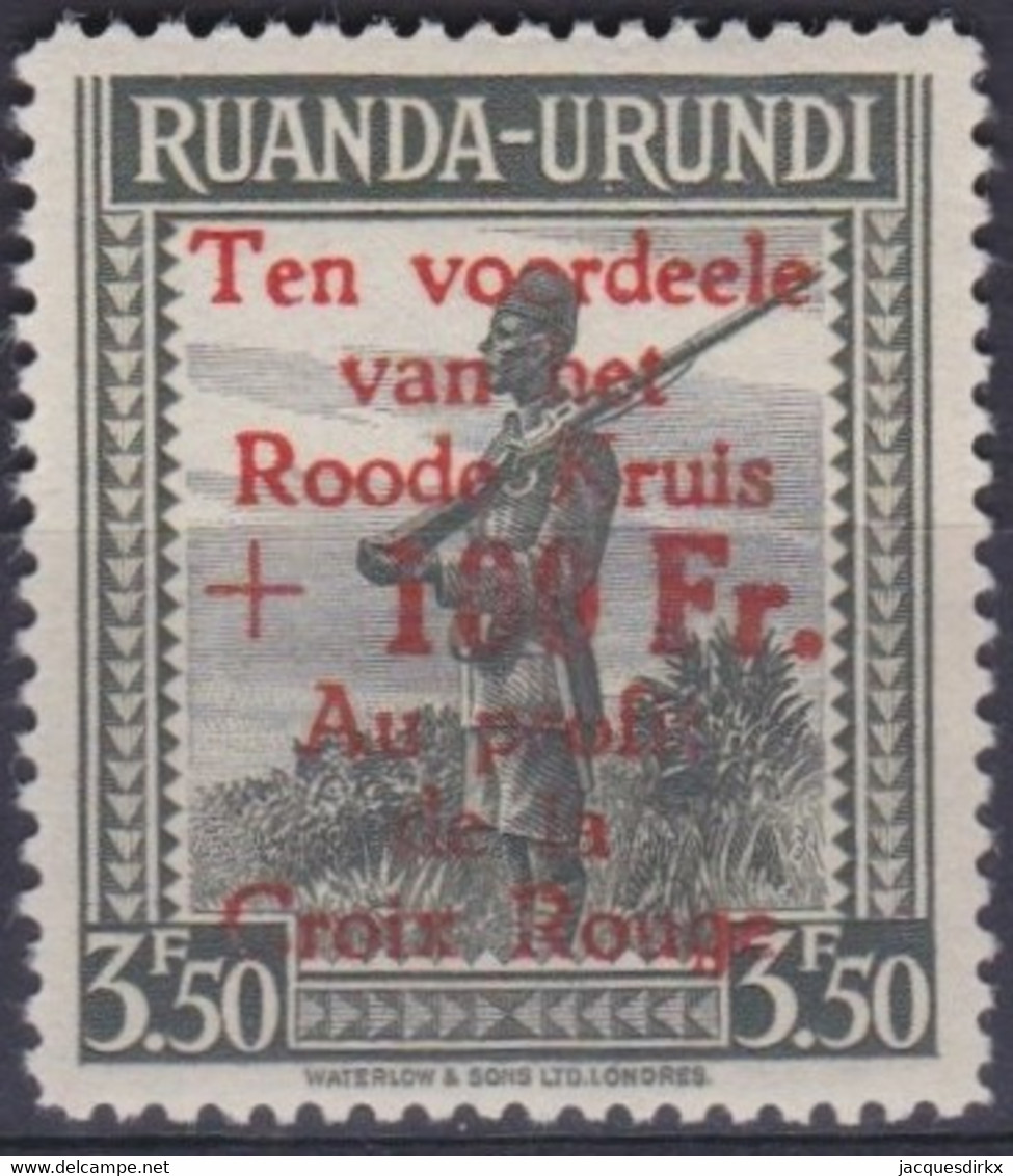 Ruanda-Urundi   .   OBP   .    153     .   **    .    Postfris   .   /  .  Neuf Avec Gomme Et SANS Charnière - Ongebruikt