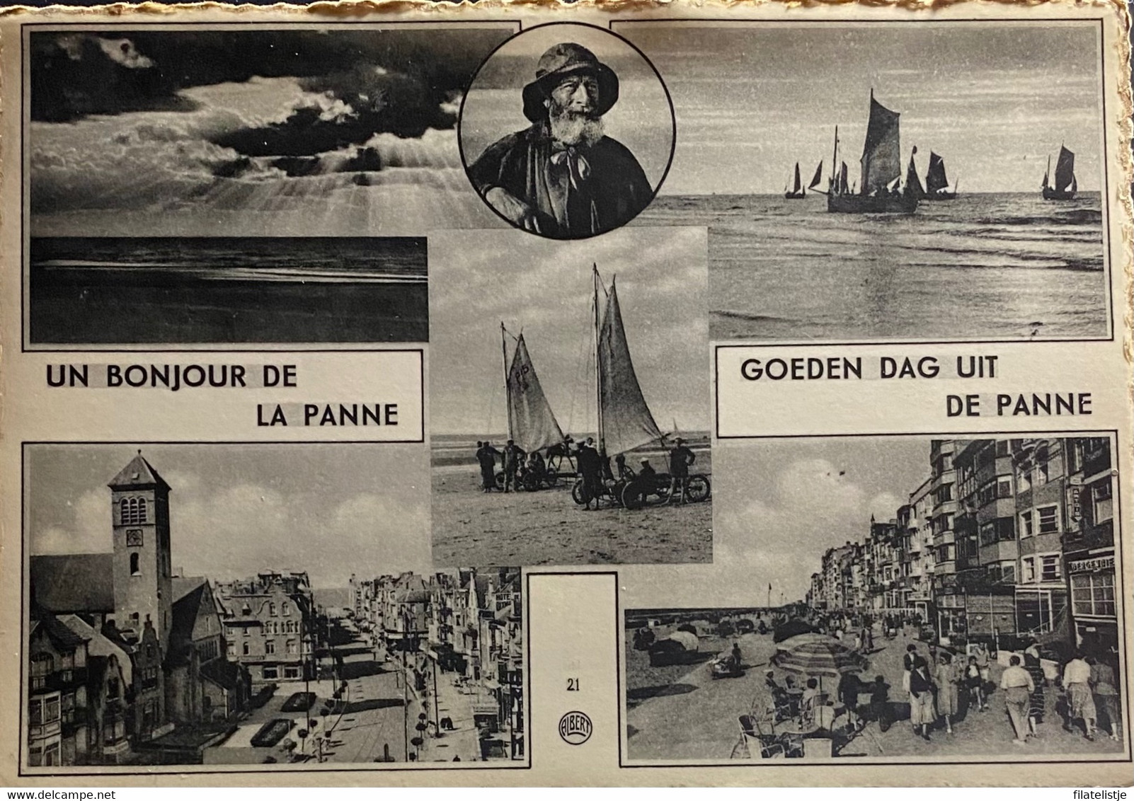 De Panne Goedendag Uit De Panne Gelopen 1960 Met Stempel Melipark Adinkerke - De Panne