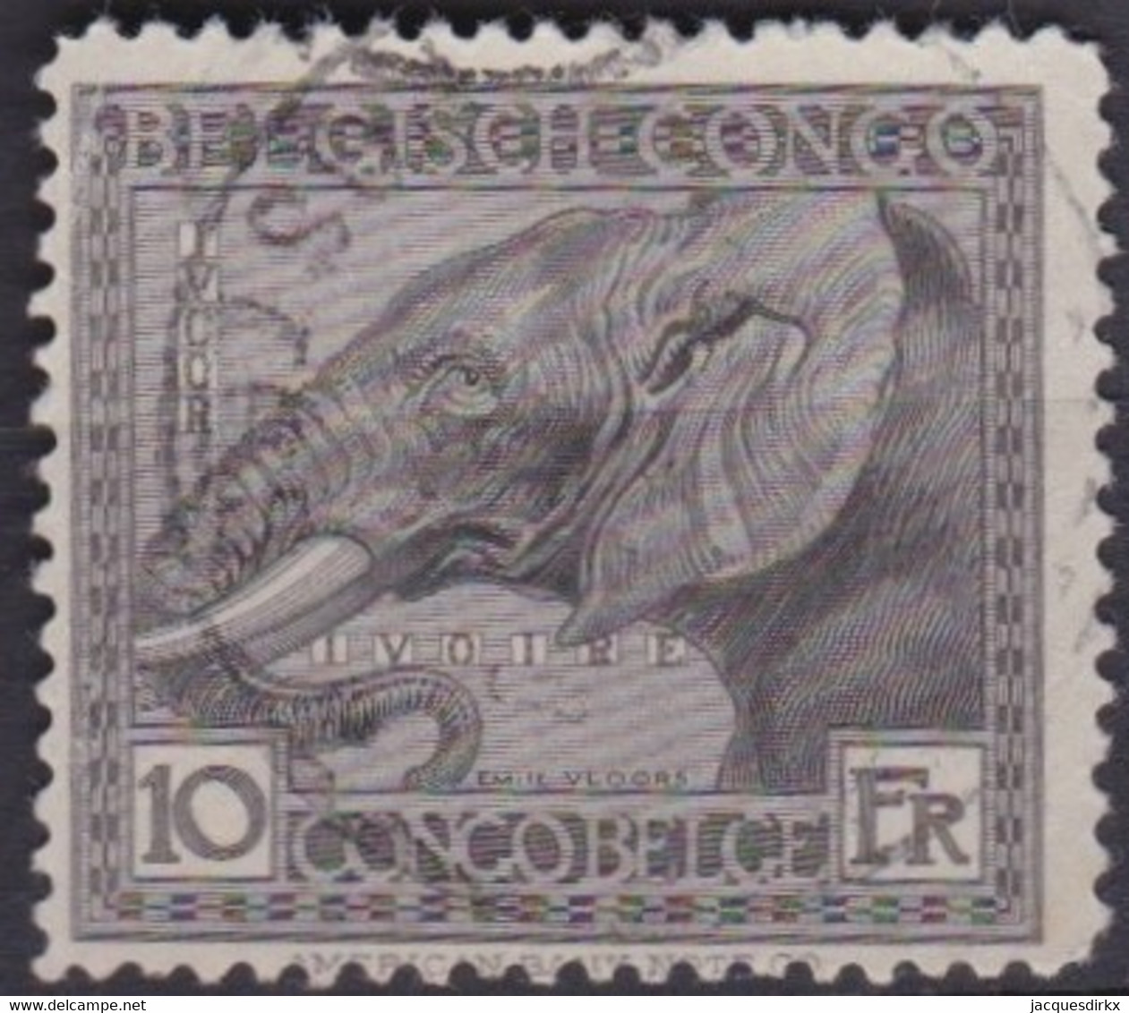 Congo    .   OBP   .   117      .   O     .    Gestempeld    .   /  .  Oblitéré - Gebraucht