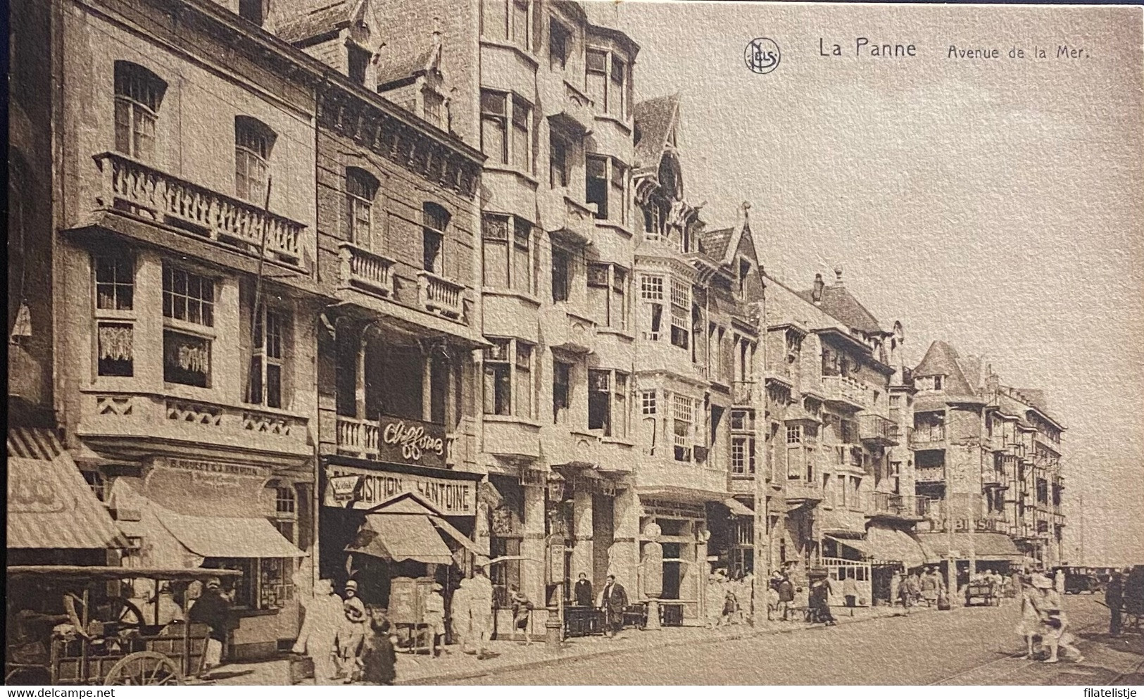 De Panne Avenue De La Mer Gelopen 1932 - De Panne