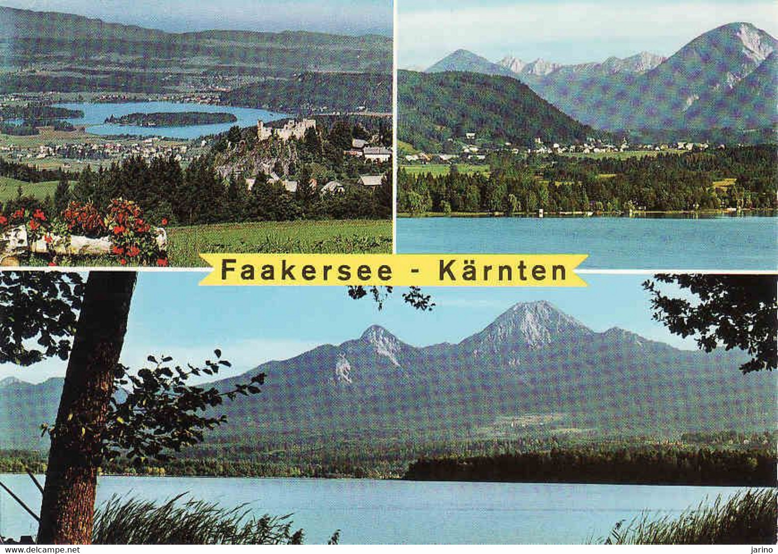 Austria, Kärnten, Faakersee, Bezirk, Villach-Land, Gebraucht 1972 - Faakersee-Orte