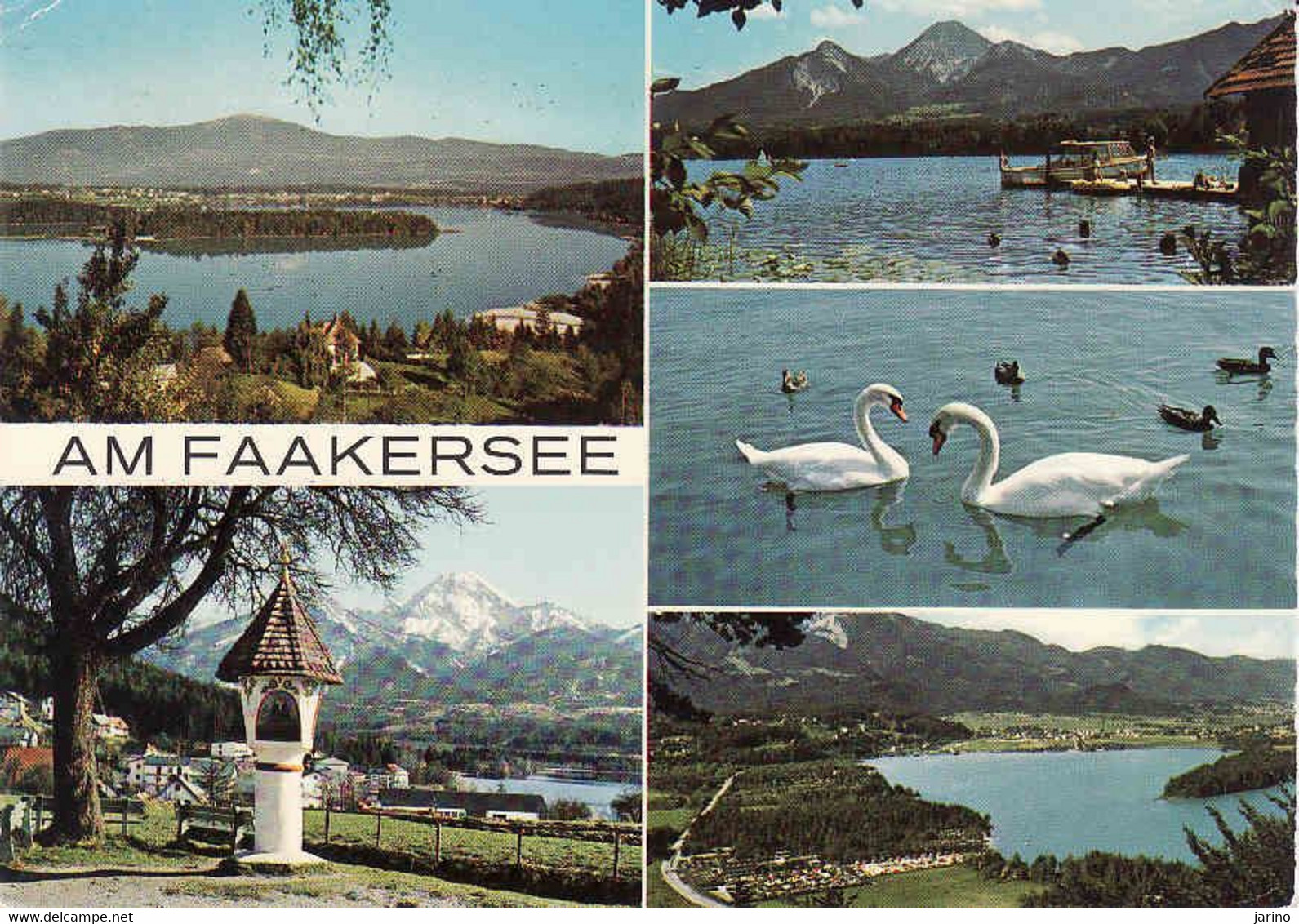 Austria, Kärnten, Faakersee, Bezirk, Villach-Land, Gebraucht 1976 - Faakersee-Orte