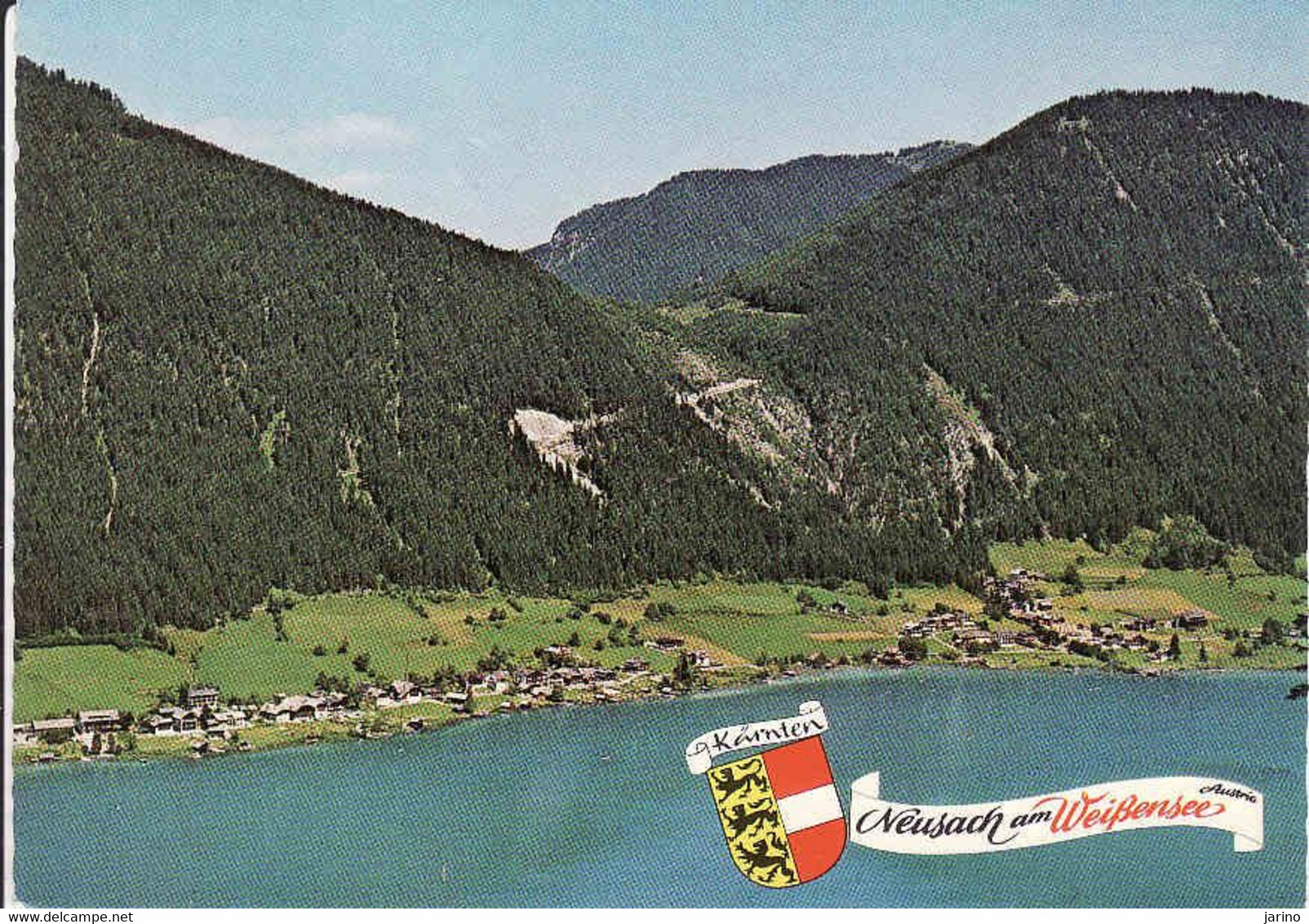 Austria, Kärnten, Neusach Am Weissensee, Bezirk, Spittal An Der Drau, Gebraucht 1977 - Weissensee