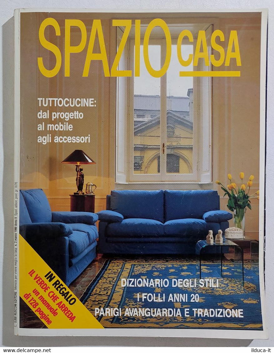 16898 SPAZIO CASA 1990 N. 3 - Anni 20 / Cucine - Casa, Giardino, Cucina