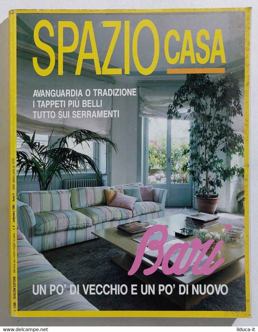 16905 SPAZIO CASA 1990 N. 9 - Bari / Tappeti - Casa, Giardino, Cucina