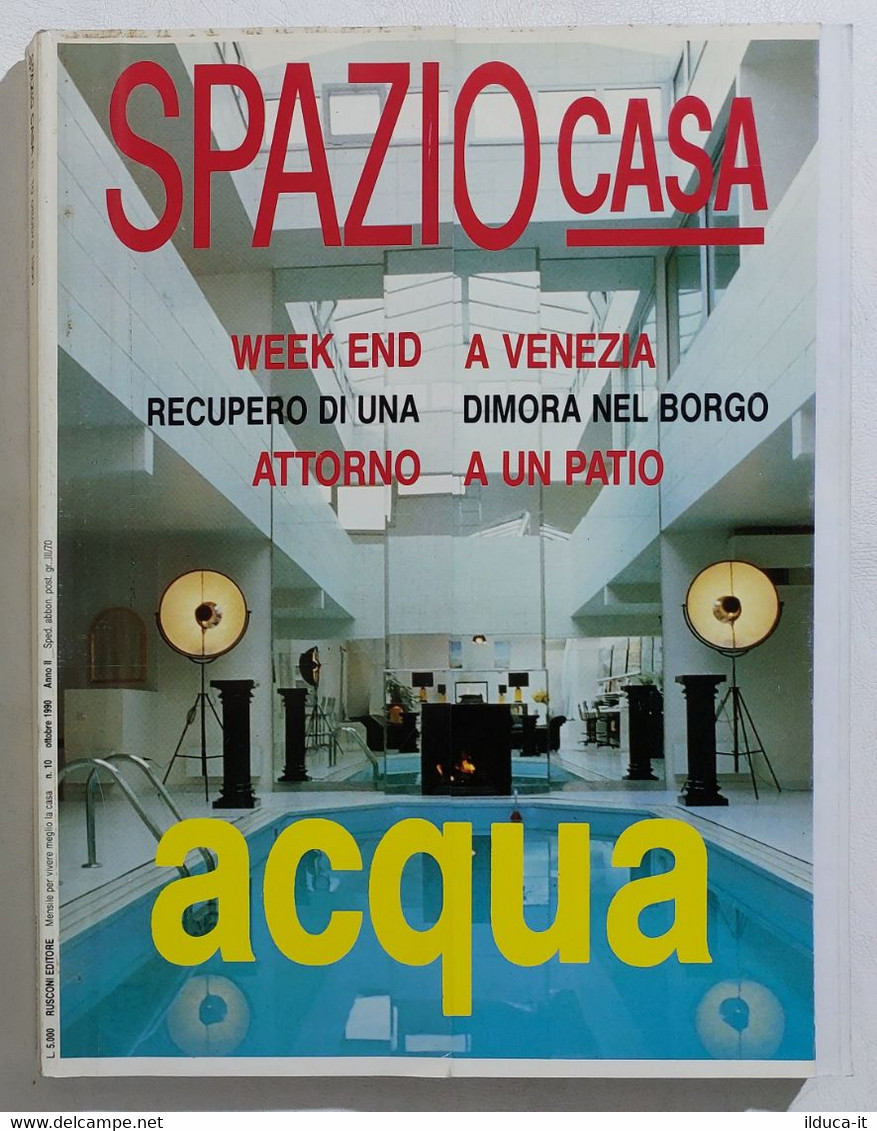16907 SPAZIO CASA 1990 N. 10 - Acqua / Venezia - Casa, Giardino, Cucina