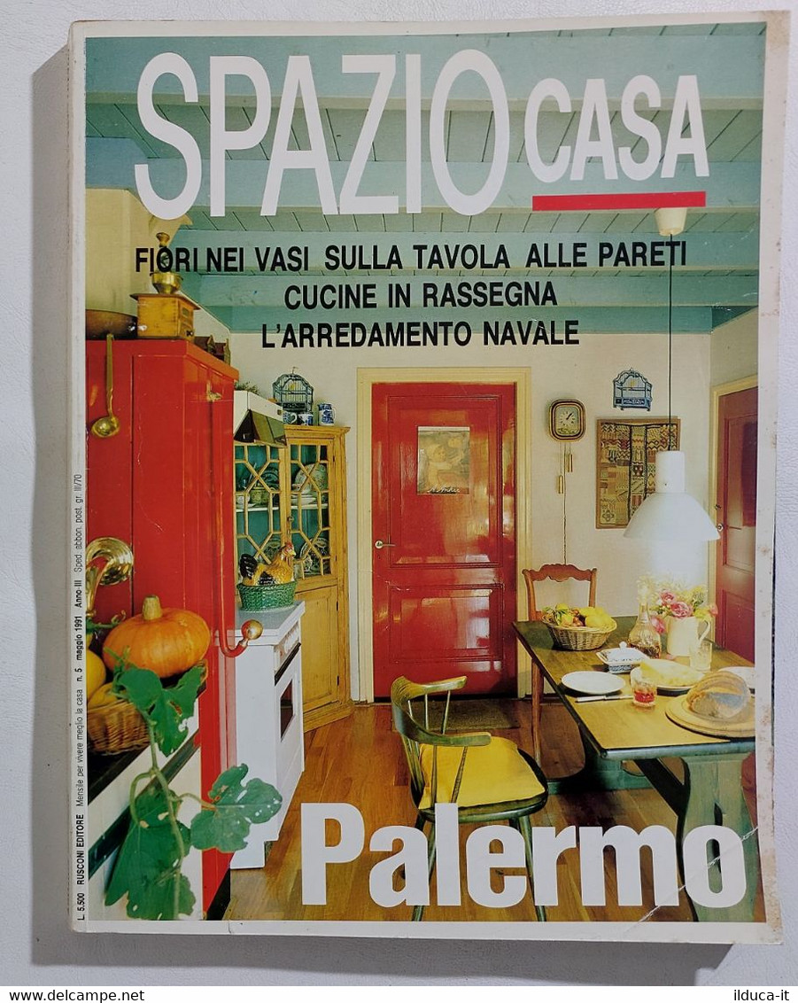 16918 SPAZIO CASA 1991 N. 5 - Palermo / Fiori - Casa, Jardinería, Cocina